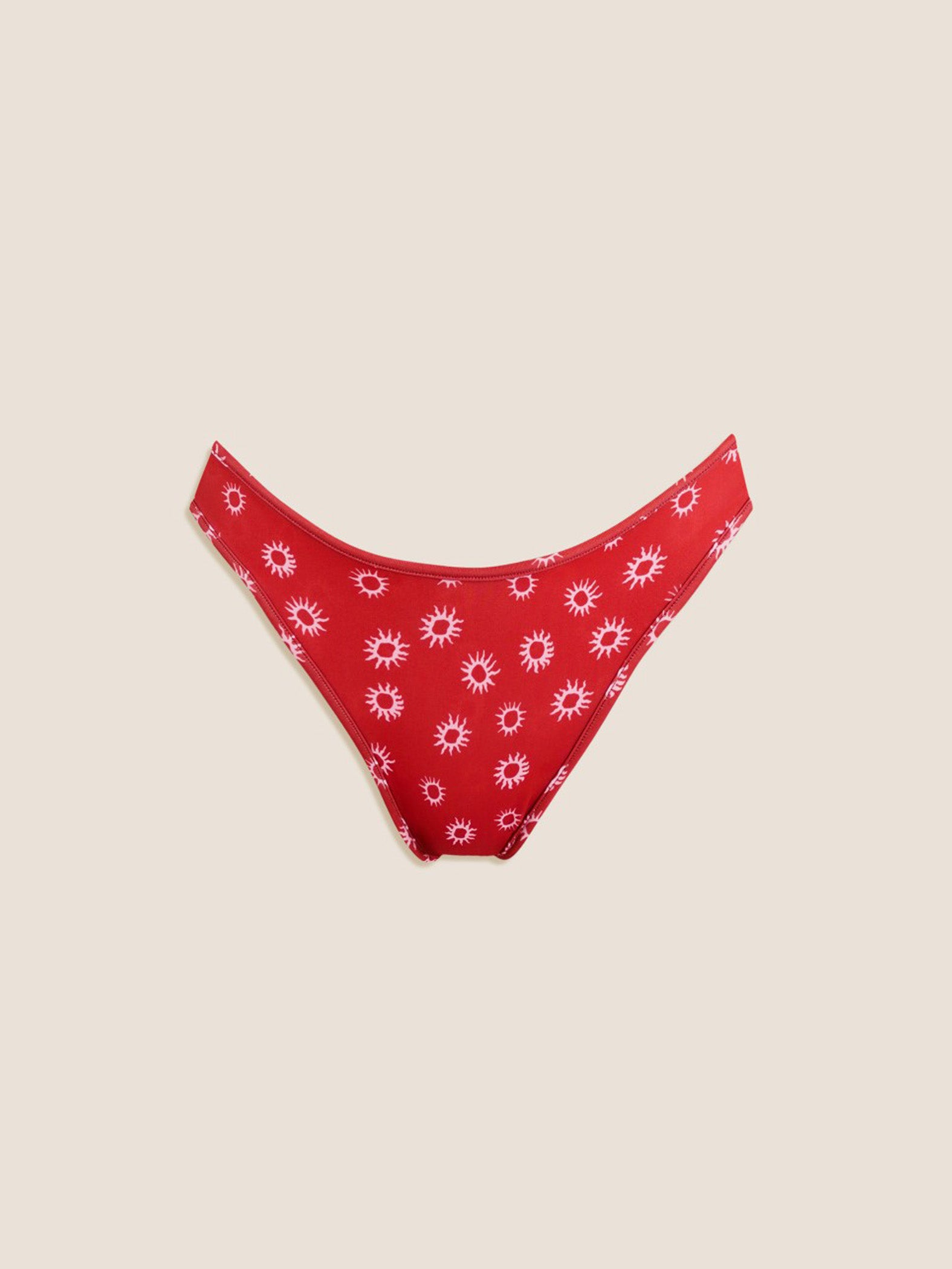 RED SUN BIKINI BOTTOM