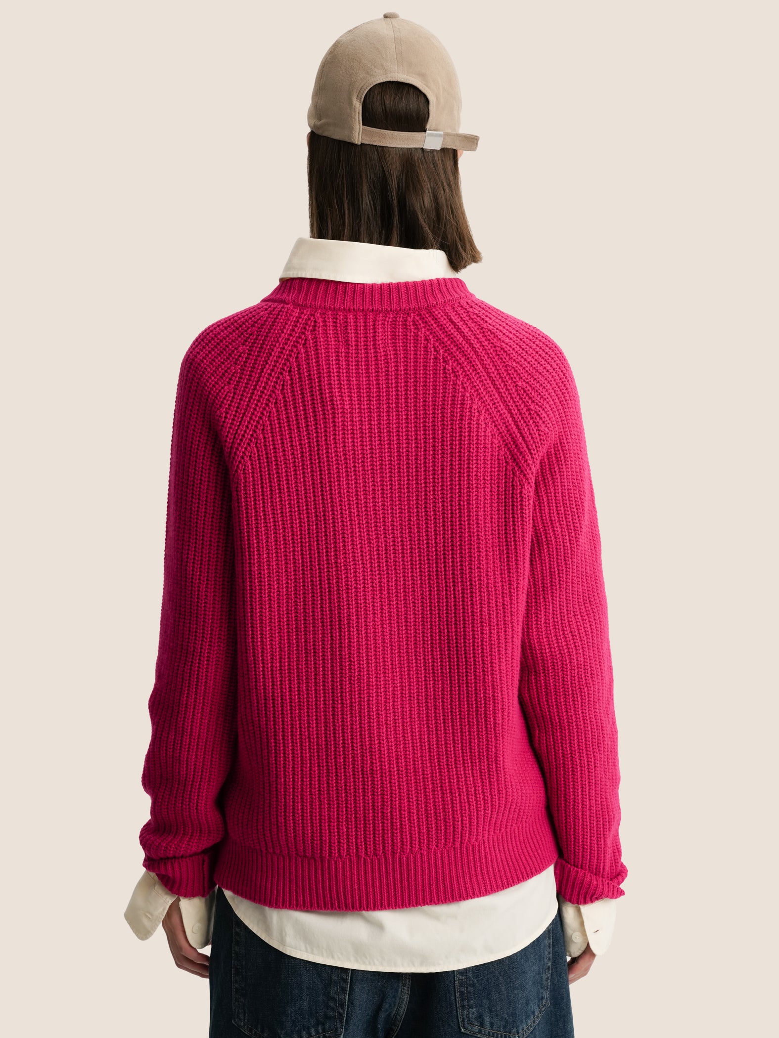 FUCSIA KNITTED SWEATER