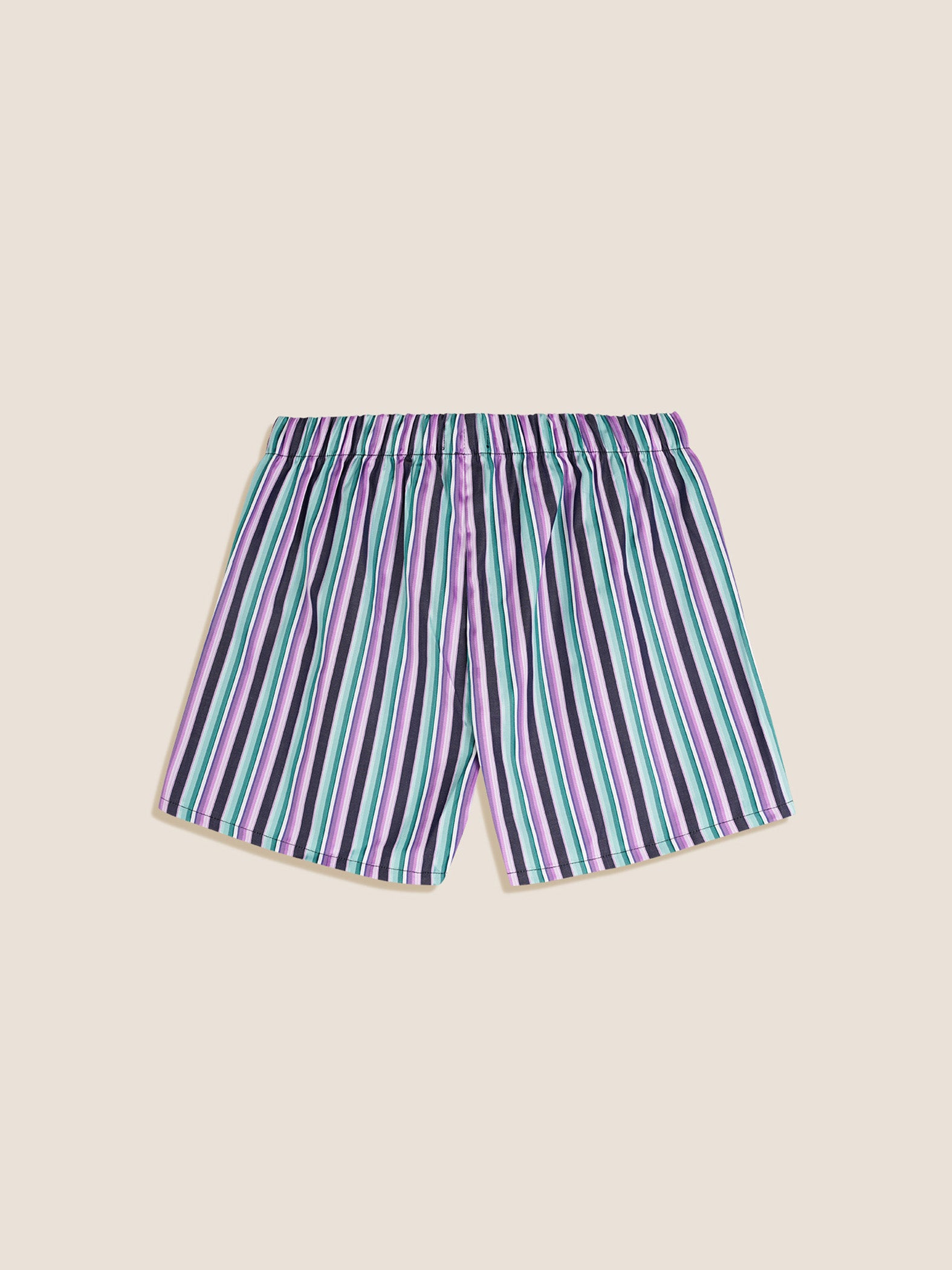 MULTI STRIPED BOXER SHORTS