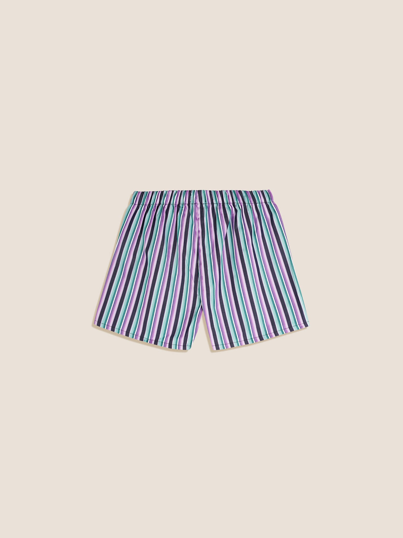 MULTI STRIPED BOXER SHORTS