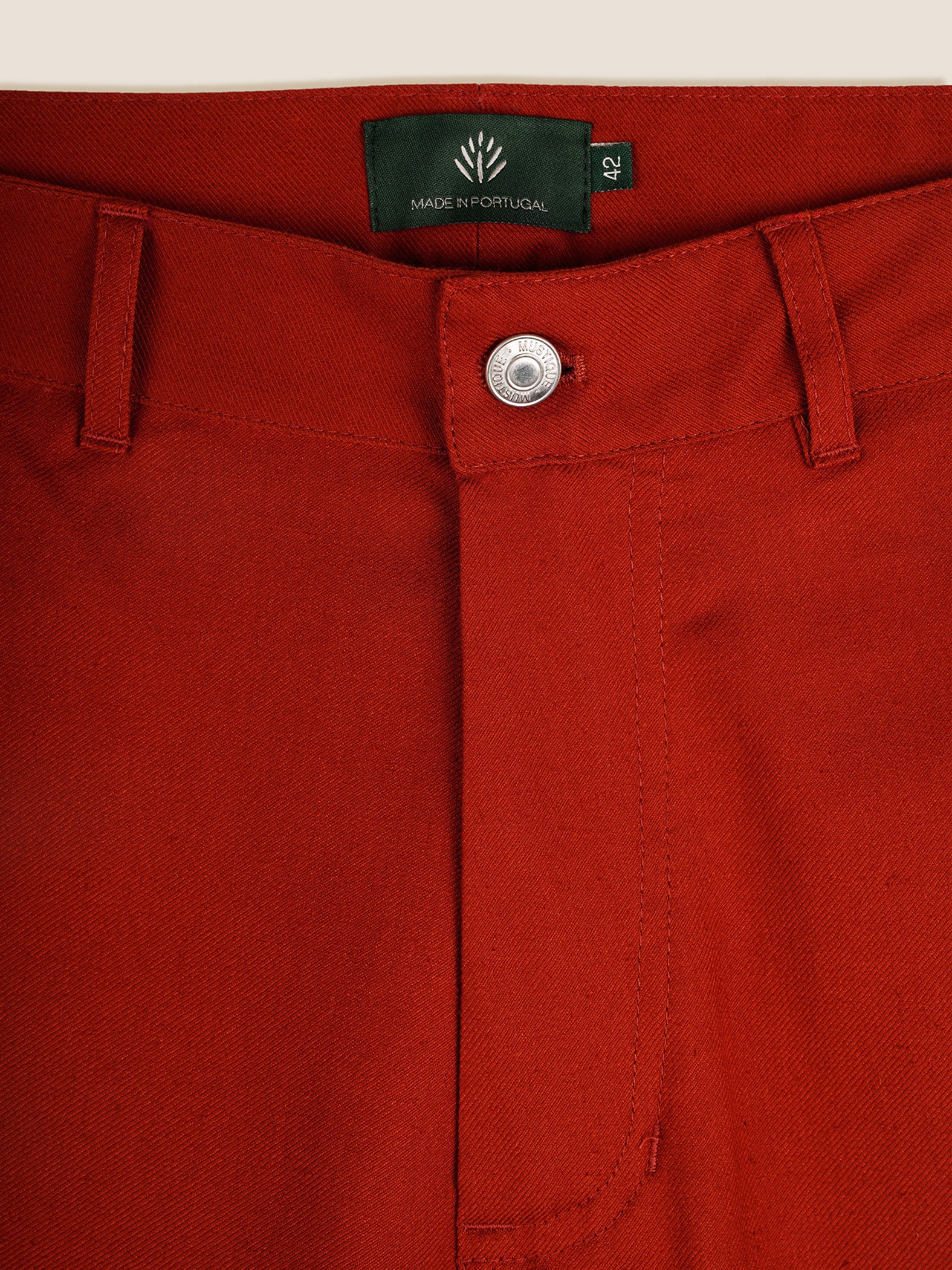 BURNT SIENNA TROUSERS