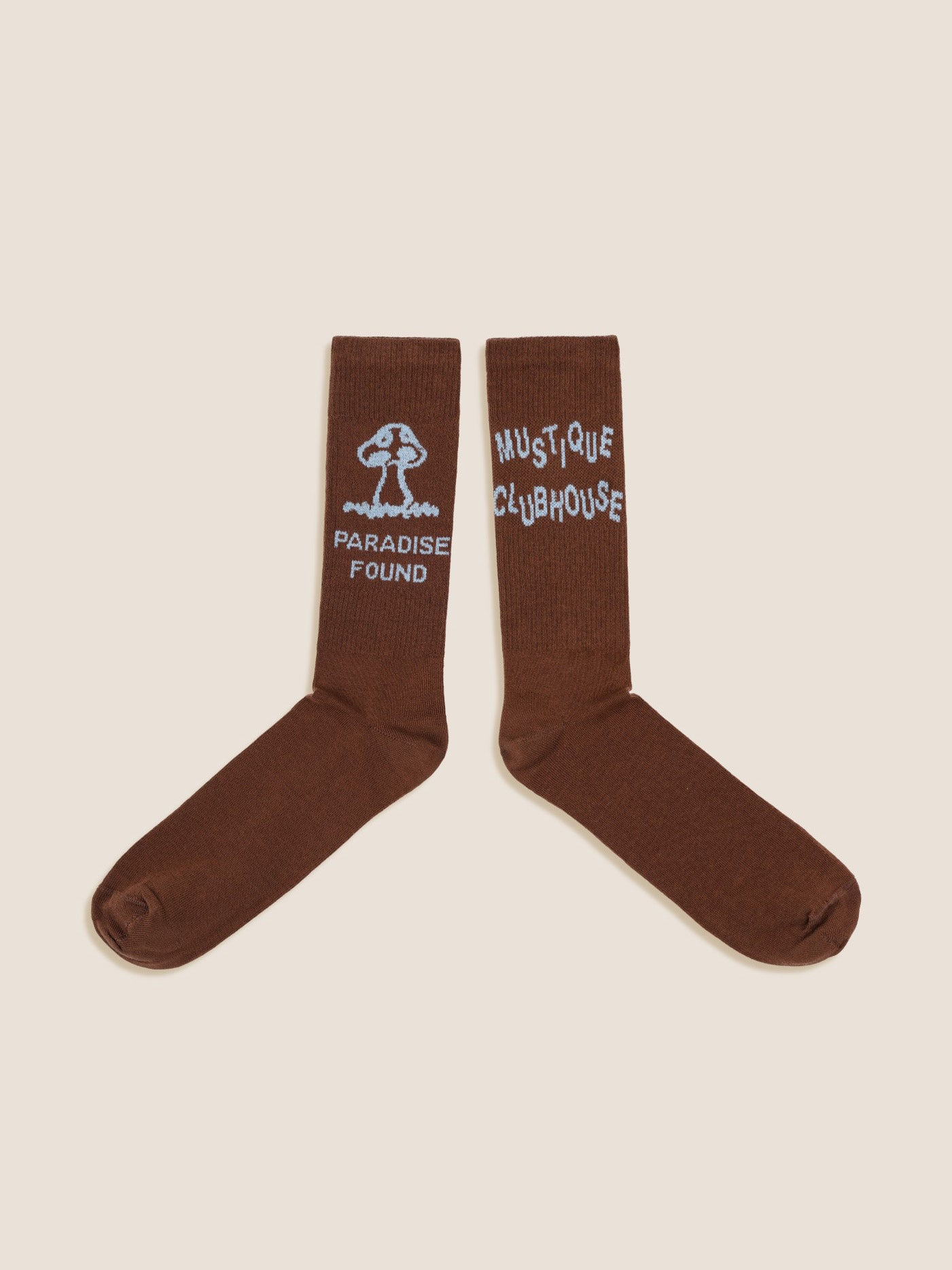 BROWN PARADISE SOCKS