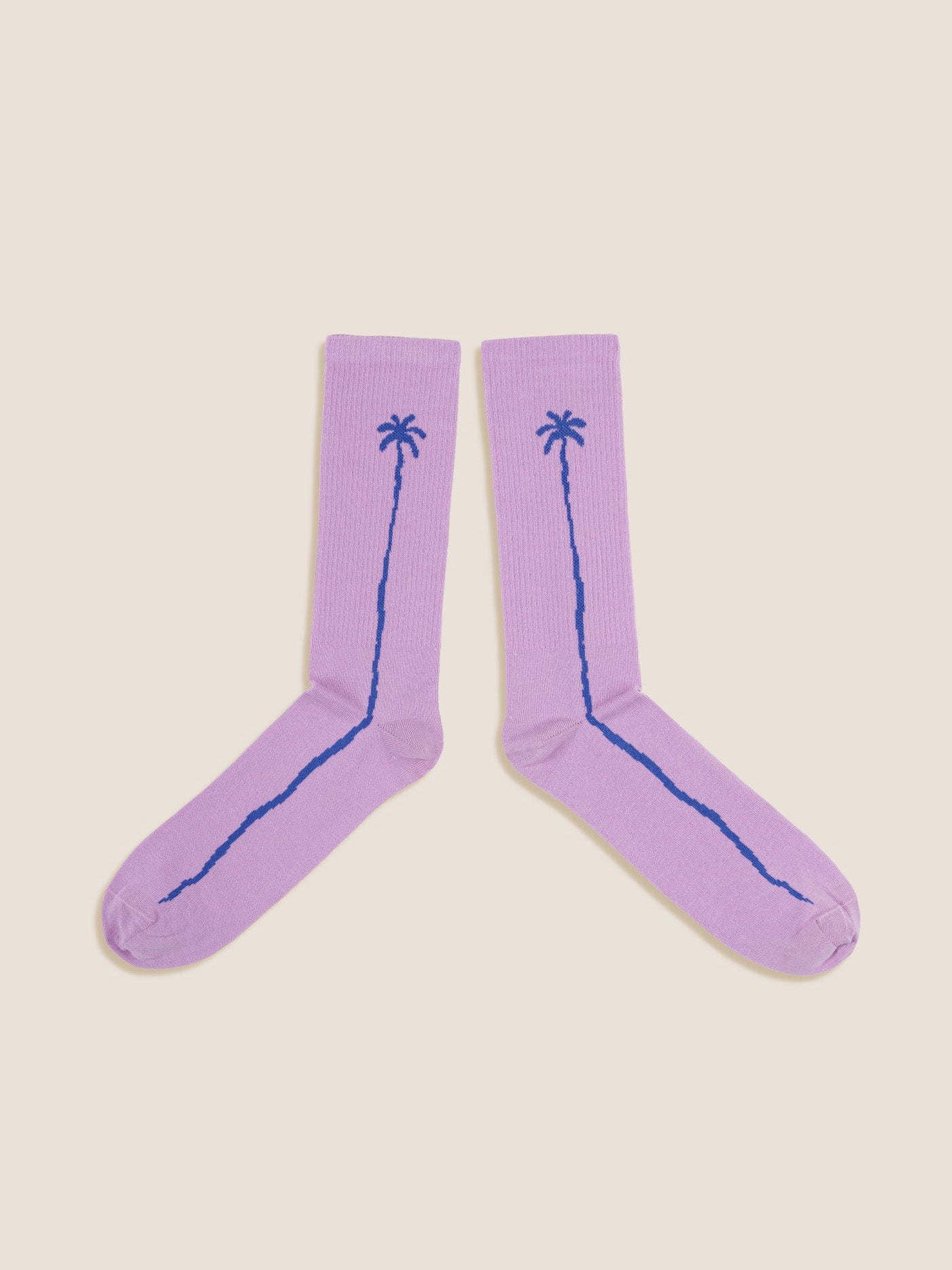 PINK PALM SOCKS