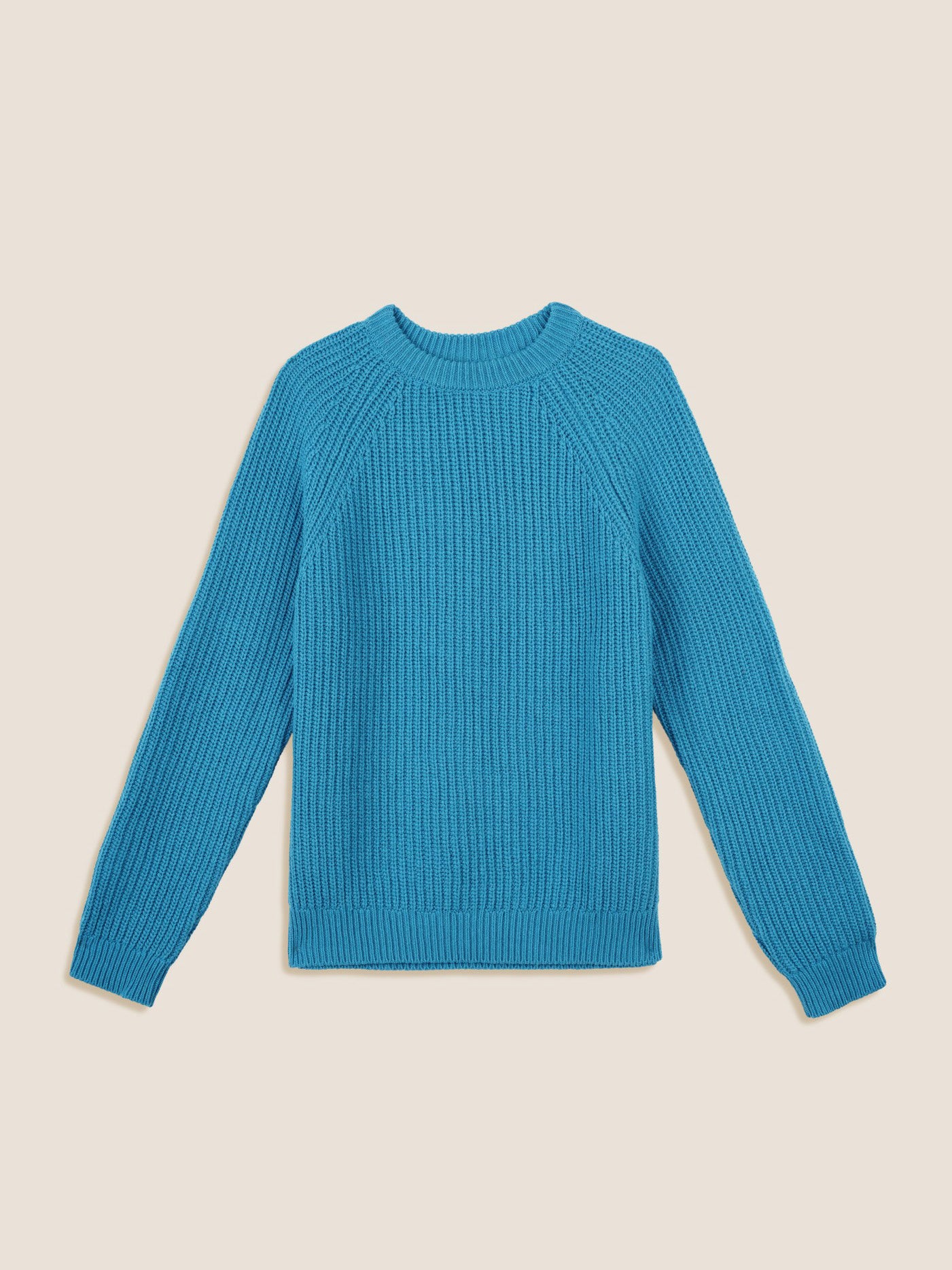 TEAL KNITTED SWEATER