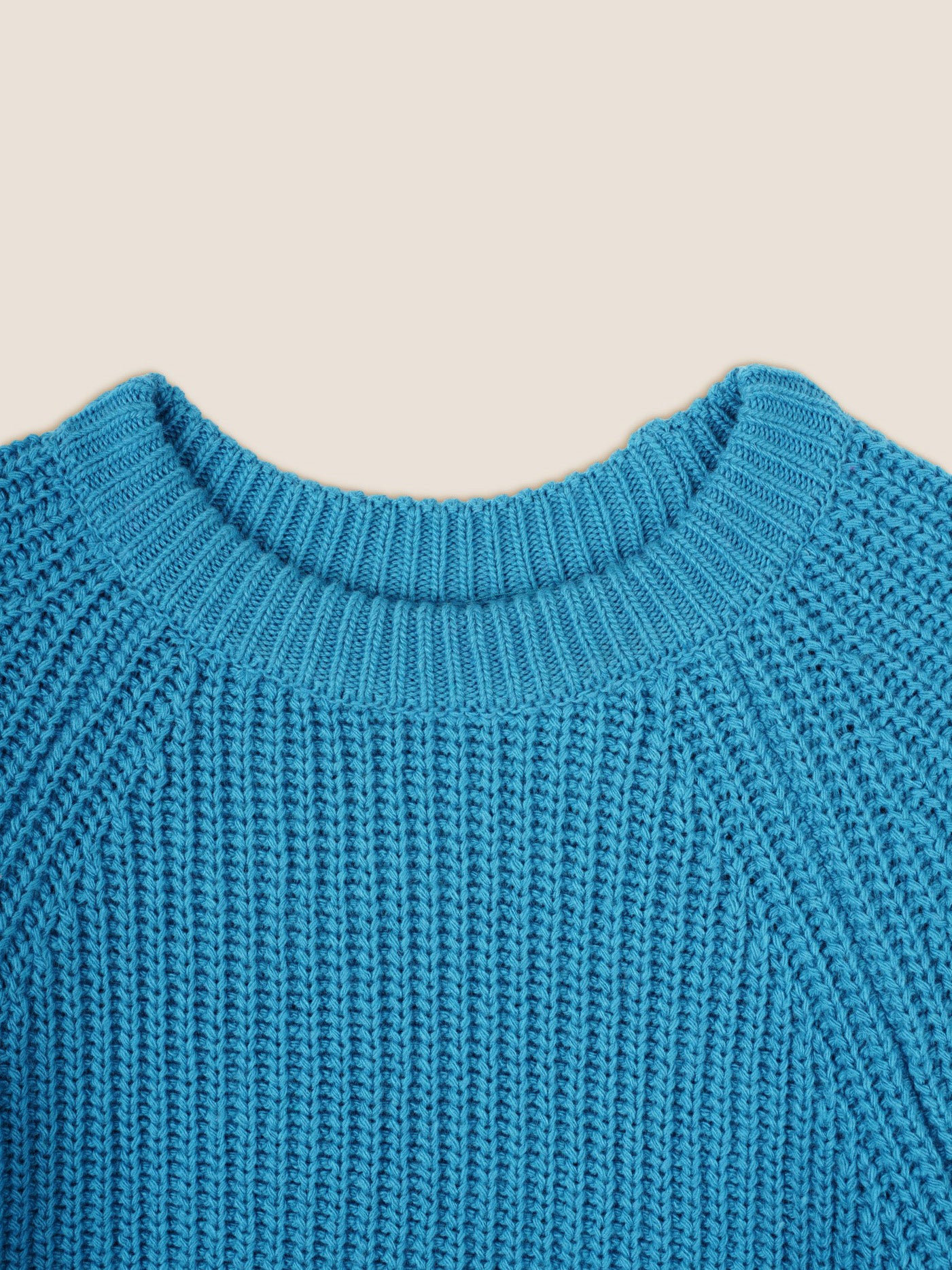 TEAL KNITTED SWEATER